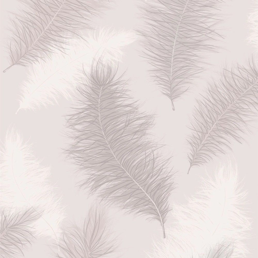 Sussurro Feather Blush Wallpaper 901706