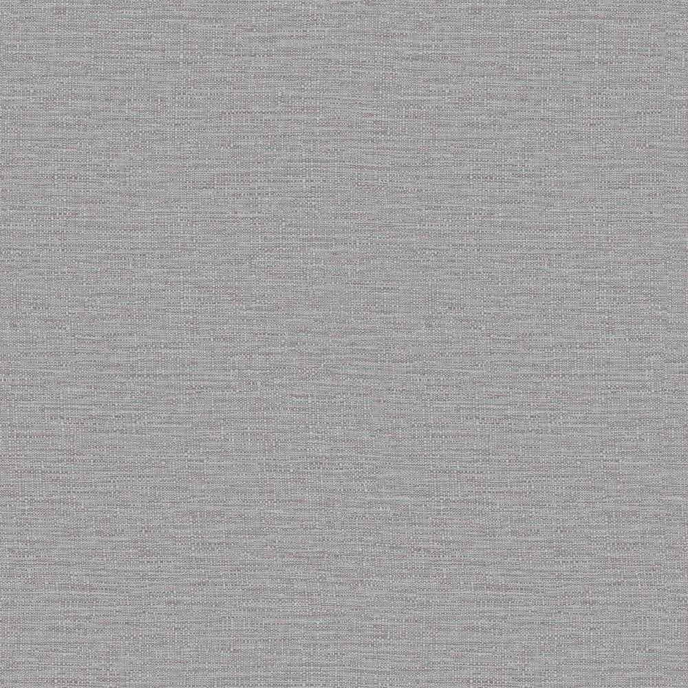 Telma Plain Texture Grey Vinyl Wallpaper 199508