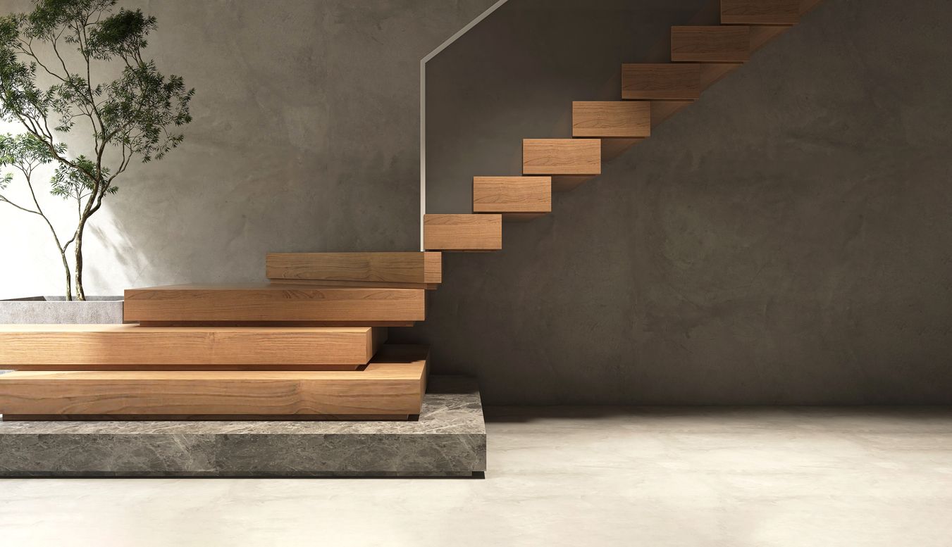 Wallpapering awkward areas - Stairwells