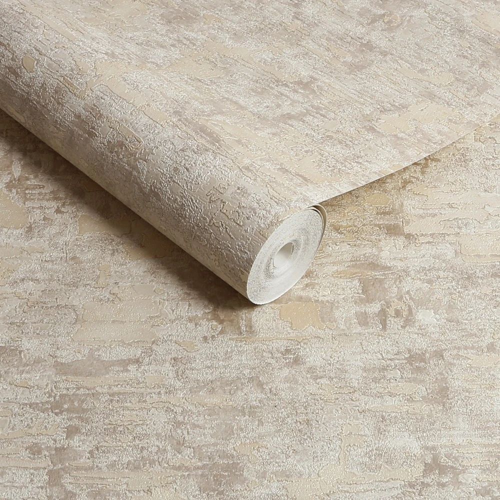 Ornamental Texture Cream Heavyweight Vinyl by Graham & Brown Boutique 128808