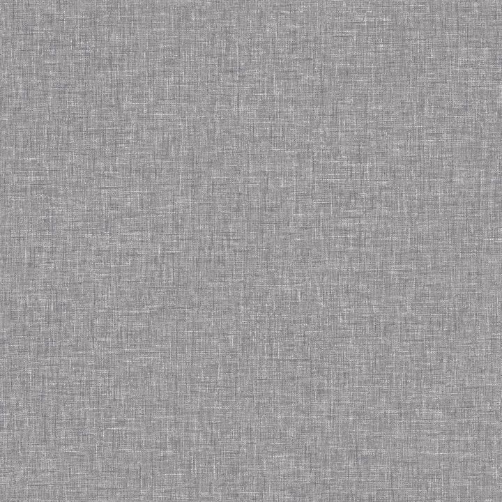 Vintage Linen Textured Mid Grey Wallpaper 676007
