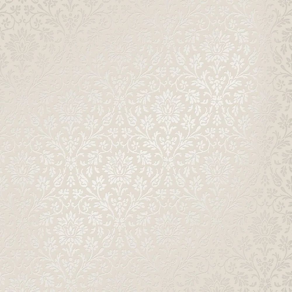 Annecy French Chateau Linen Small Scale Silk Damask Laura Ashley Wallpaper 113370