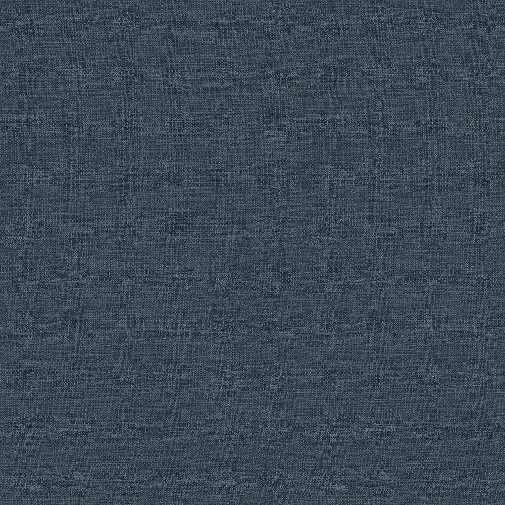 Telma Plain Texture Navy Blue Vinyl Wallpaper 199511