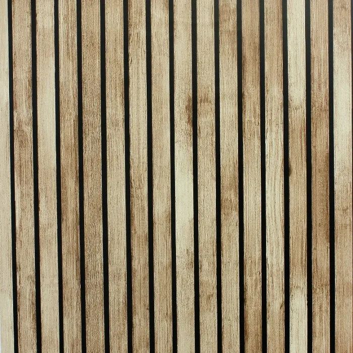 Wood Slats Natural Wallpaper 923800