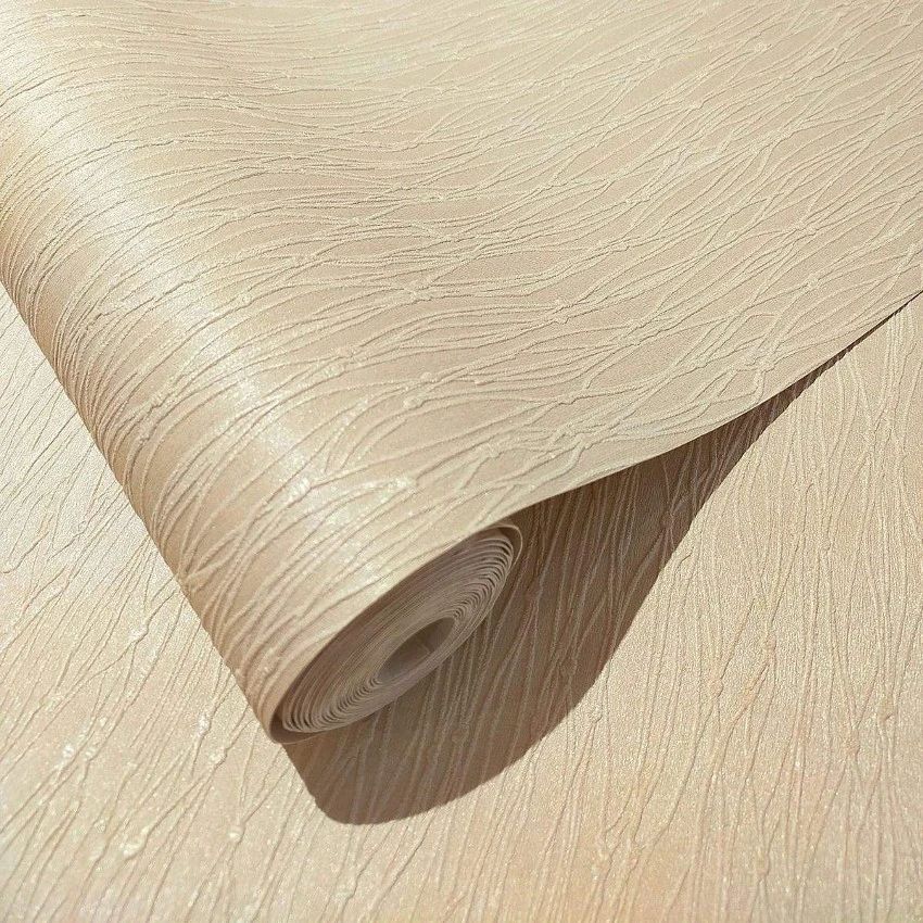 Siena Texture Beige Holden Opus Italian Heavy Vinyl Wallpaper 35180