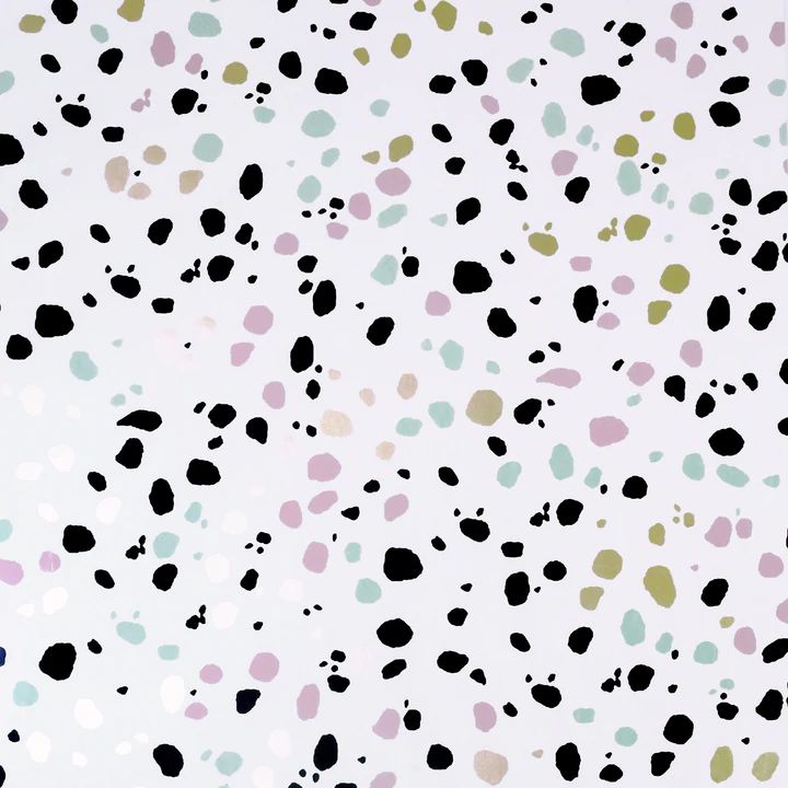 Dalmatian Pastel Multicoloured Dots Wallpaper 909708