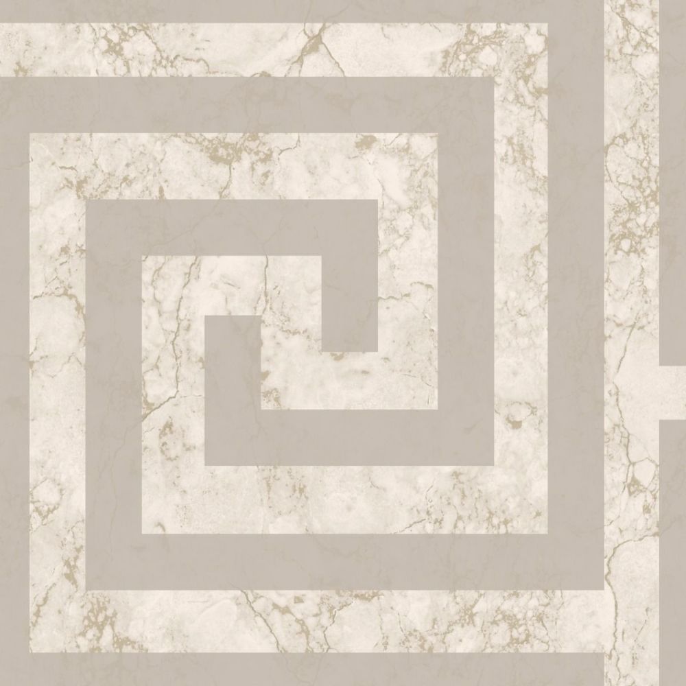 Athena Greek Cream & Metallic Gold Marble Wallpaper 4019