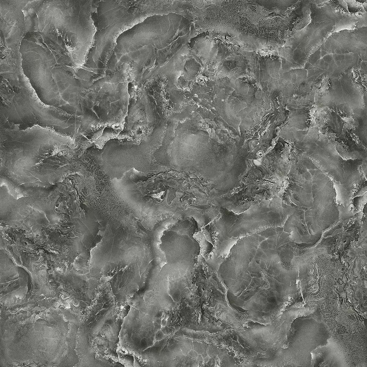 Palazzo Marble Gunmetal Italian Vinyl Wallpaper 1690