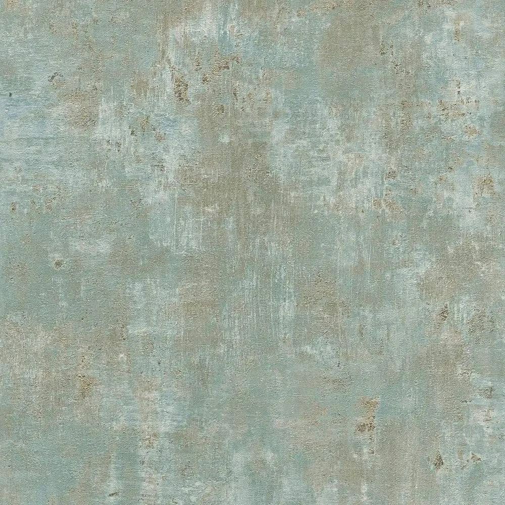 City Concrete Effect Seaglass Rust Stories of Life Collection Wallpaper 39670-4