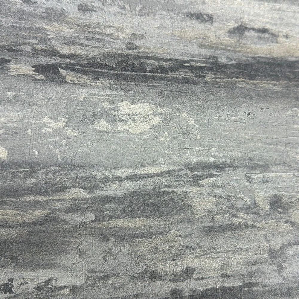 Arcadia Texture Grey & Metallic Silver Wallpaper A68104