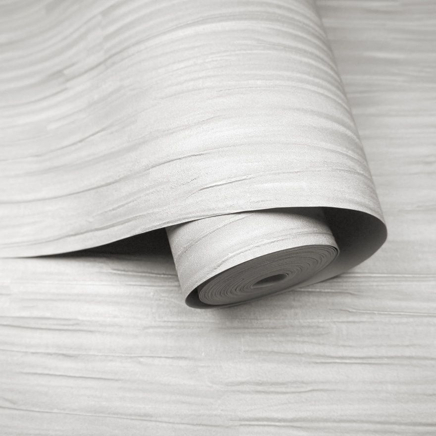 Opus Francesco Texture Silver Holden Decor Italian Vinyl Wallpaper 49232