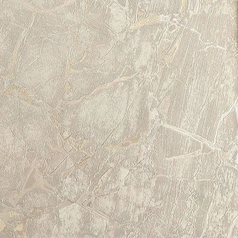 Enzo Cracked Marble Taupe Carrara Luxury Italian Vinyl Wallpaper 538120