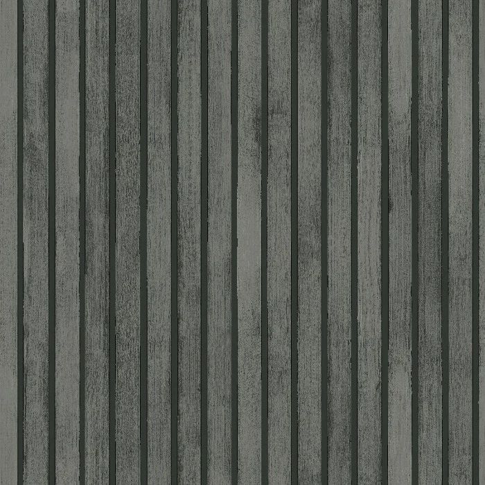 Wood Slats Charcoal Grey Wallpaper 923801