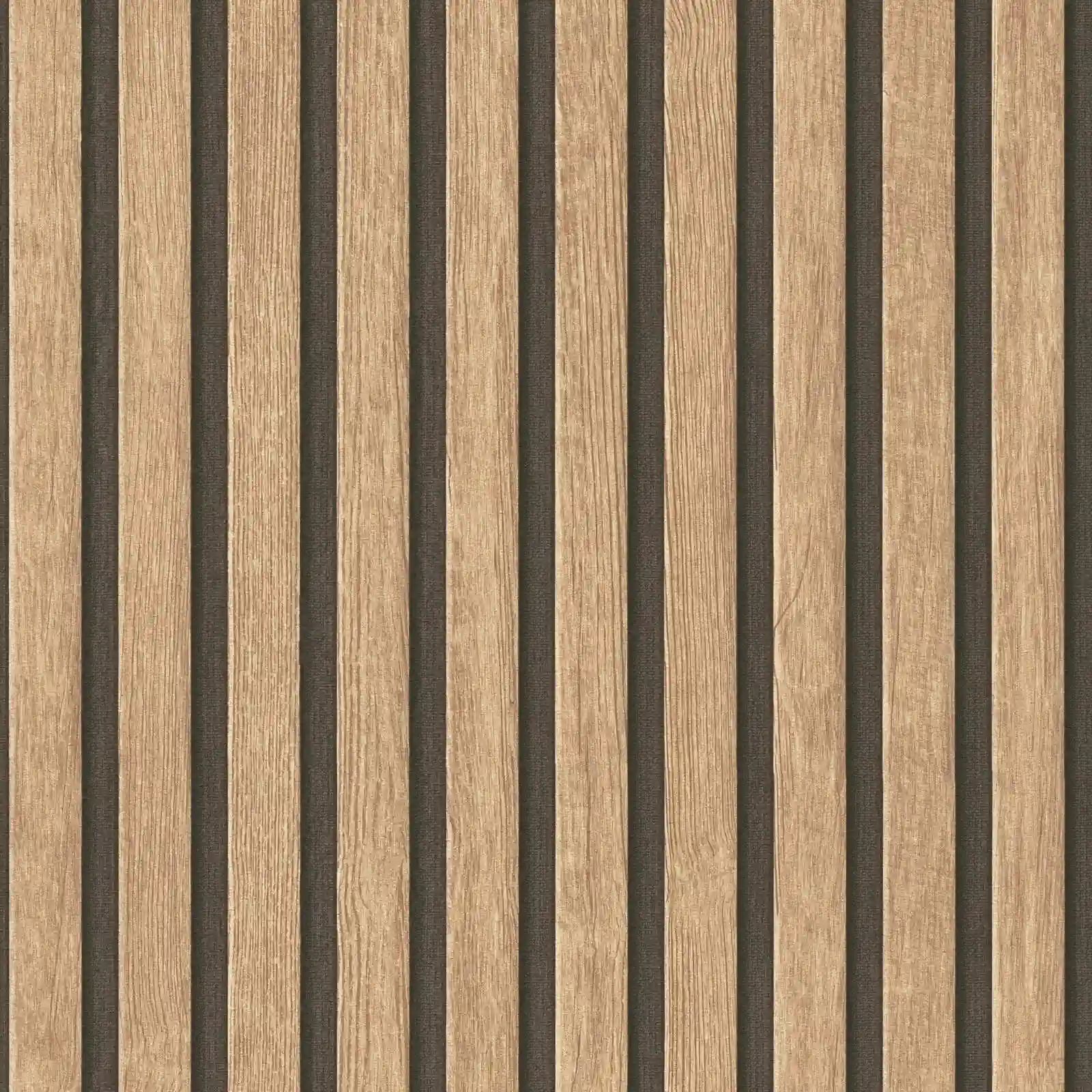 Acoustic Panels Maple Oak Ultra Realistic Satin Fleece Wallpaper 39109-1