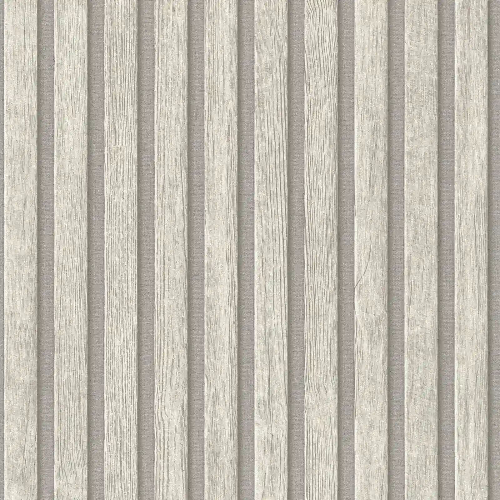 Acoustic Panels Grey Ultra Realistic Satin Fleece Wallpaper 39109-5