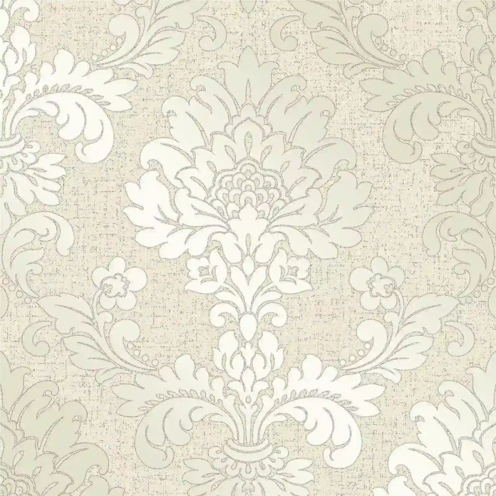 Quartz Damask Gold Textured Vinyl Wallpaper FD41970