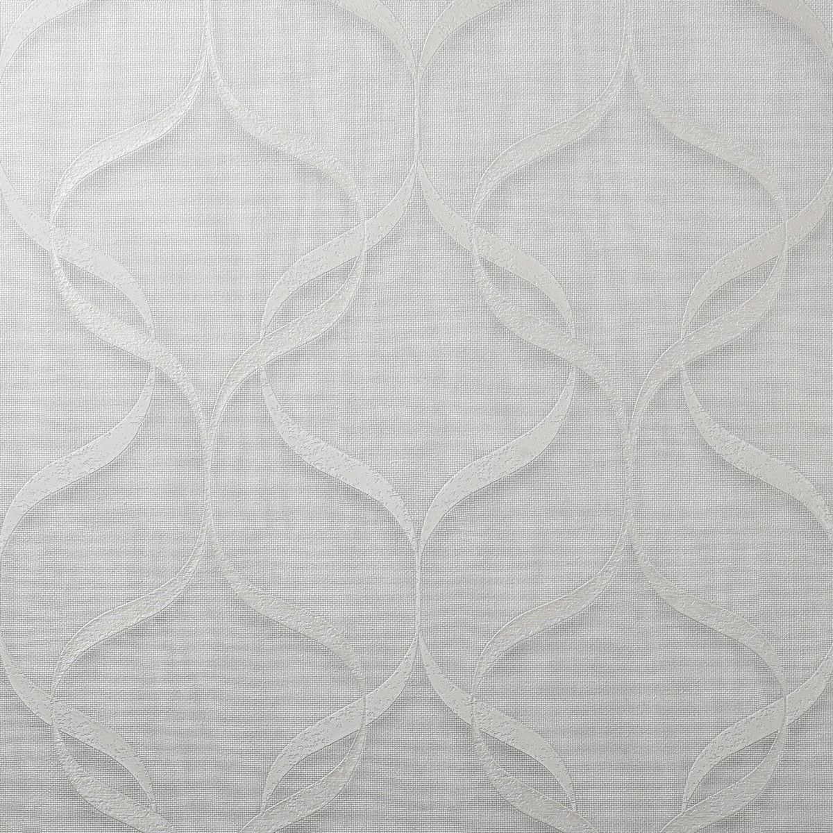 Milano Wave White Heavyweight Italian Vinyl Wallpaper M95620