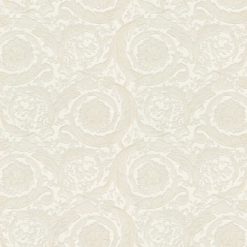 Oriental Barocco Ivory Luxury Vinyl Wallpaper 935832