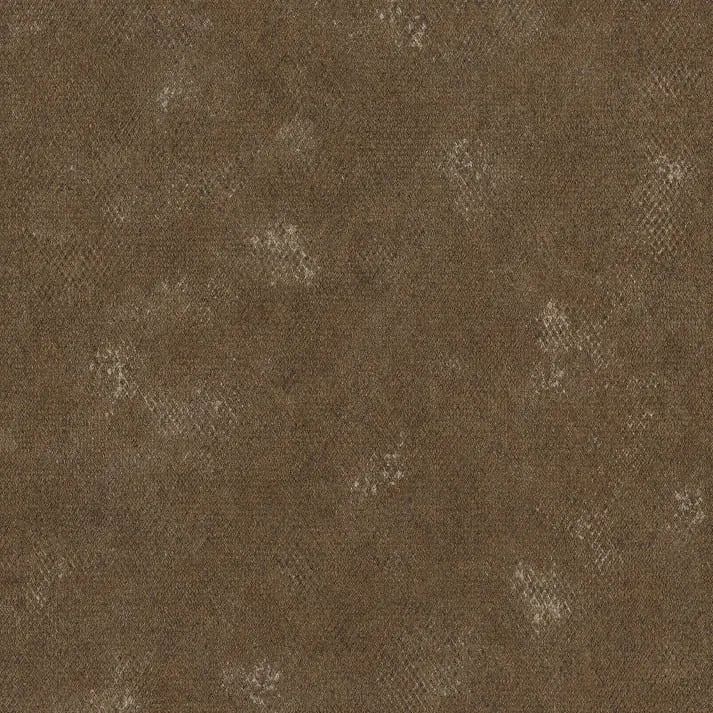 Roderick Copper Faux Snakeskin Brown Wallpaper 550689