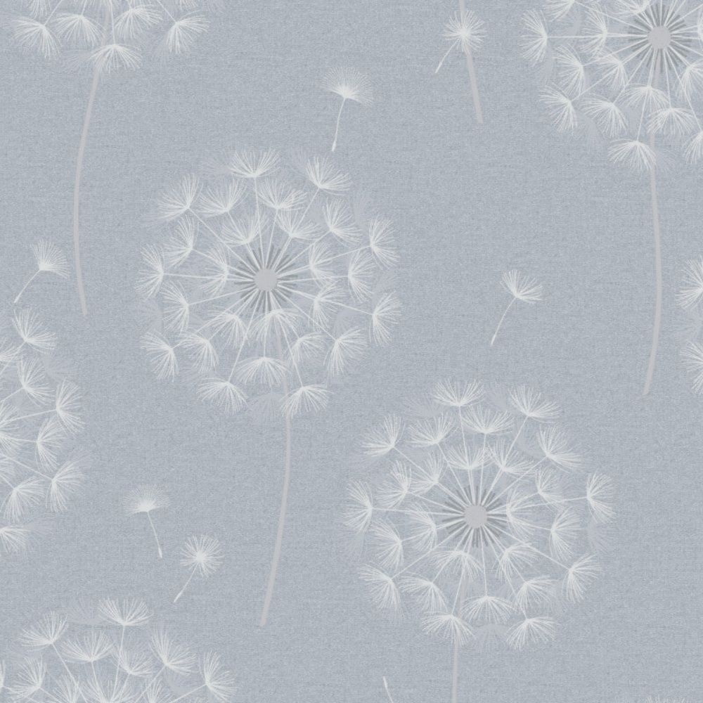 Allora Dandelion Blue Holden Opus Vinyl Wallpaper 36003