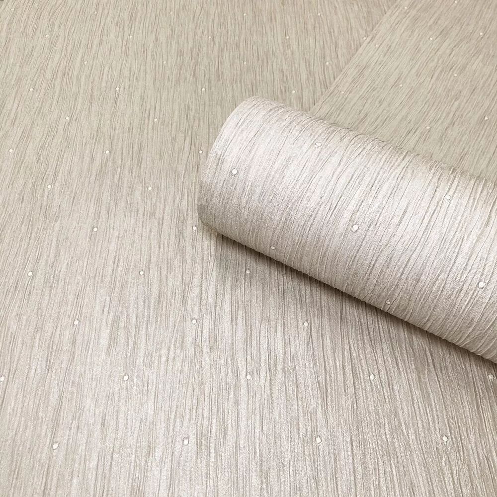 Tiffany Pearl Beige Luxury Italian Vinyl Wallpaper 41342