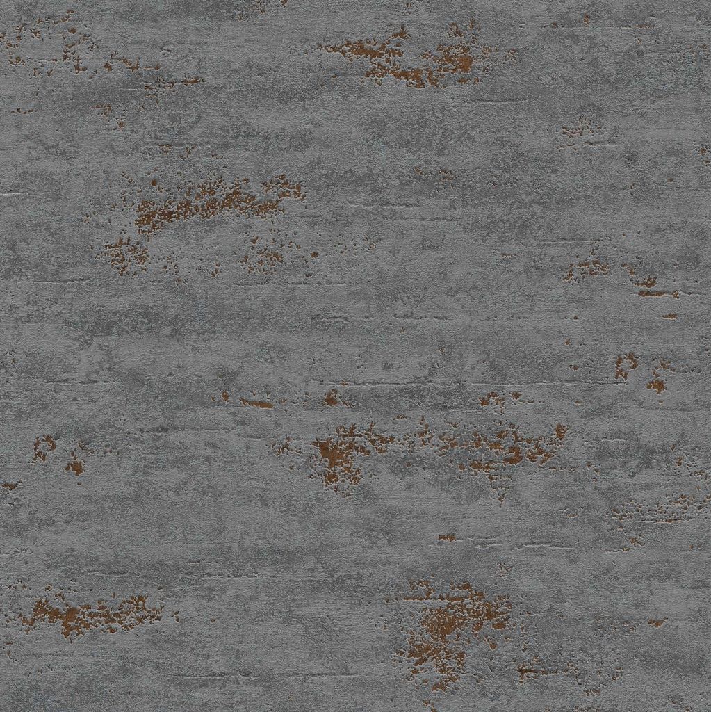 Cobalt Industrial Effect Charcoal Wallpaper GT1202