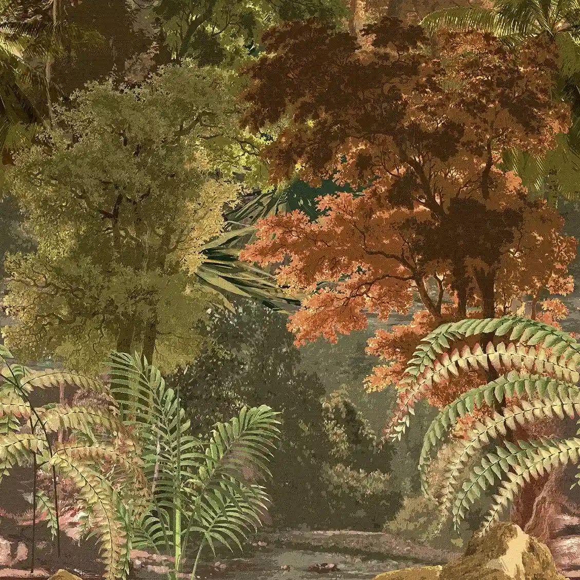 Tapestry Jungle Mural Wallpaper A51802