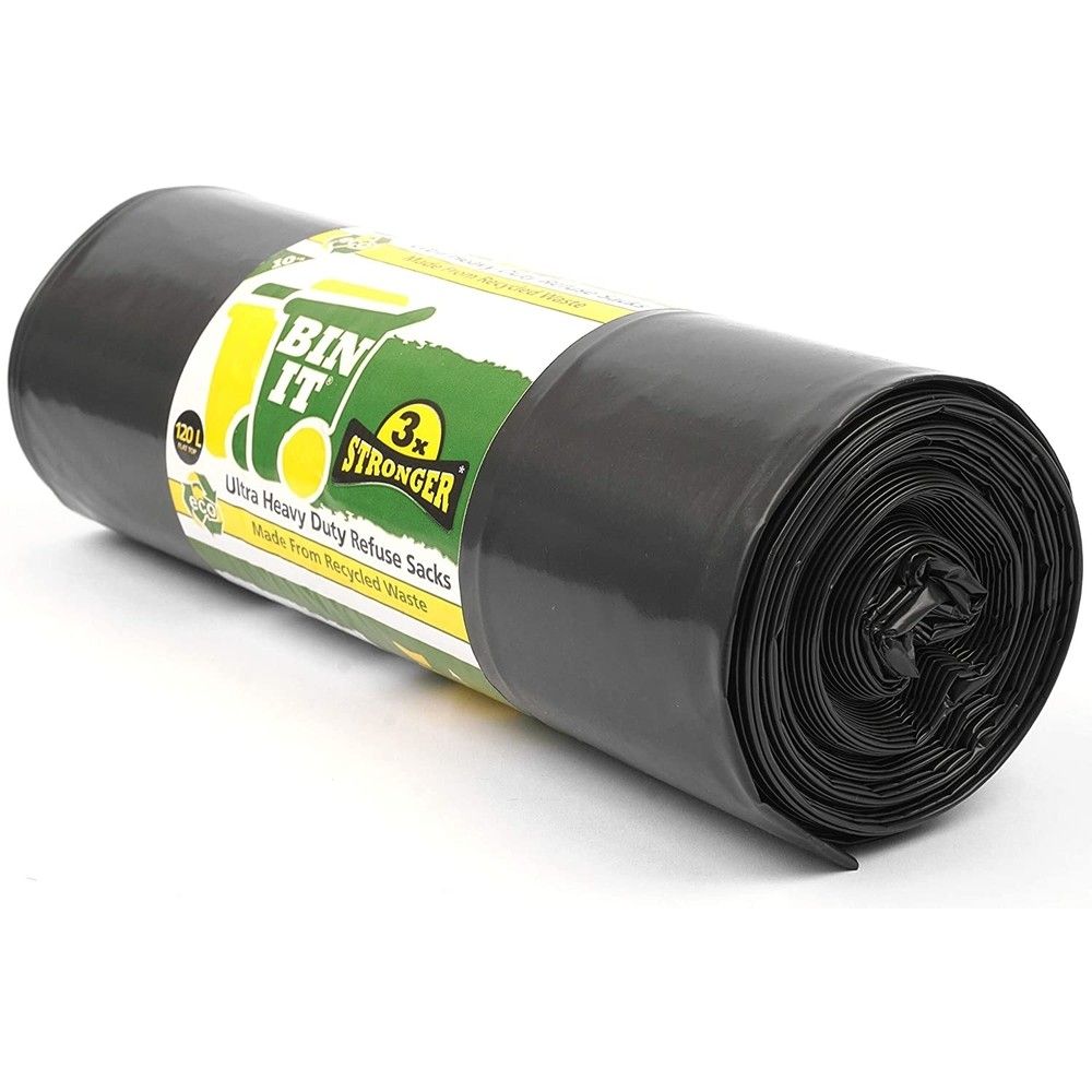 Ultra Heavy Duty Bin Bags 120L
