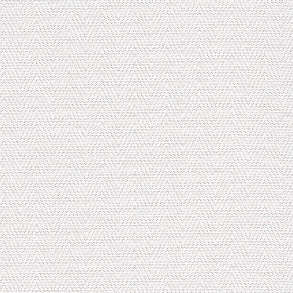 Chevron White Paintable Wallpaper 5042-27